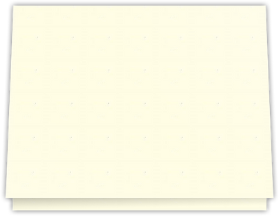 Vanilla Vellum 80lb 9 1/2 x 12 Landscape or Portrait Certificate Holders with Square Corner Slits (Holds 8 1/2 x 11 Certificate)