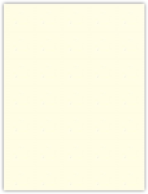 Vanilla Vellum 80lb 9 x 12 Two Pocket Folders with 4 Inch Curved Pockets