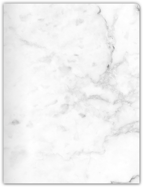 White with Ash Gray Marble Semi-Gloss 14pt C1S 9 x 12 Two Pocket Round Corner Folders with 4 1/4 Inch Pocket