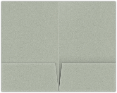 Granite Felt 80lb 6 x 9 Two Pocket Half Size Folders with 3 Inch Pockets