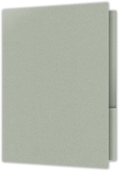 Granite Felt 80lb 6 x 9 Two Pocket Half Size Folders with 3 Inch Pockets
