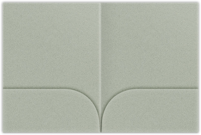 Granite Felt 80lb 9 x 12 Two Pocket Folders with 4 Inch Curved Pockets