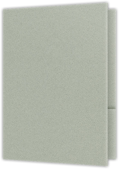 Granite Felt 80lb 9 x 12 Two Pocket Folders with 4 Inch Curved Pockets