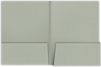 Granite Felt 80lb 9 x 12 Two Pocket Folders with 4 1/4 Inch Deep Box Pockets and 1/4 Inch Expansion with Double Score Spine