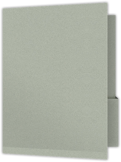 Granite Felt 80lb 9 x 12 Two Pocket Folders with 4 1/4 Inch Deep Box Pockets and 1/4 Inch Expansion with Double Score Spine