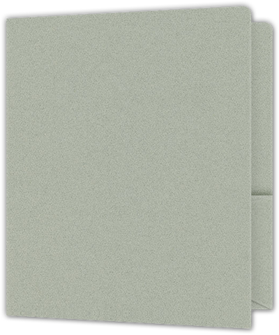 Granite Felt 80lb 9 x 12 Two Pocket Round Corner Folders with 4 1/4 Inch Pocket