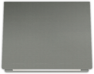 Sterling Gray Linen 100lb 9 1/2 x 12 Landscape or Portrait Certificate Holders with Rounded Corner Slits