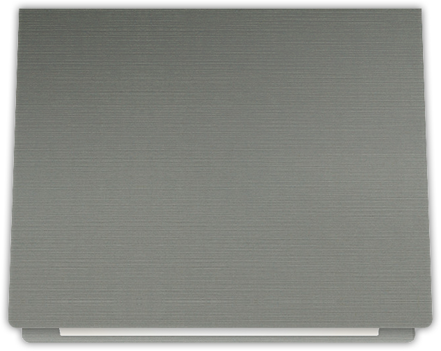 Sterling Gray Linen 100lb 9 1/2 x 12 Landscape or Portrait Certificate Holders with Rounded Corner Slits
