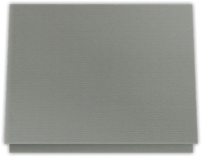 Sterling Gray Linen 100lb 9 1/2 x 12 Landscape or Portrait Certificate Holders with Square Corner Slits (Holds 8 1/2 x 11 Certificate)