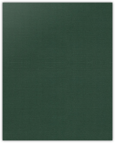 Deep Pine Linen 100lb 9 x 12 Two Pocket Folders with 4 1/4 Inch Deep Box Pockets and 1/4 Inch Expansion with Double Score Spine