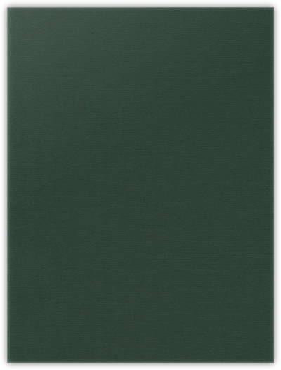 Forest Green Hopsack 90lb 9 x 12 Two Pocket Folders with 4 Inch Pockets