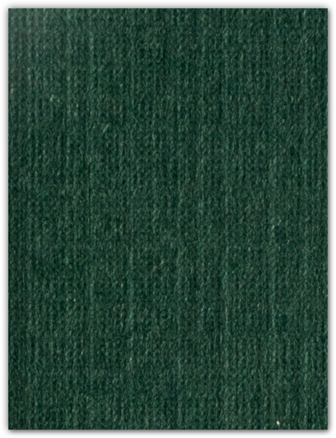 Green Linen 80lb 9 x 12 Two Pocket Folders with 4 Inch Round Corner Pockets