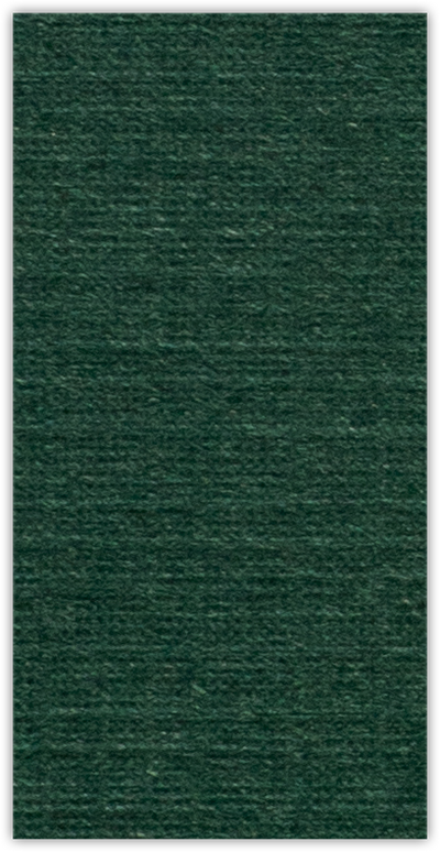 Green Linen 80lb 3 1/2 x 7 One Pocket Key Card Holders with 2 1/2 Inch Pocket
