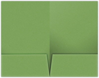 Gumdrop Green Vellum 100lb 9 1/2 x 14 1/2 Two Pocket Legal Folders with 4 1/2 Inch Pockets