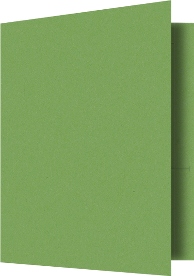 Gumdrop Green Vellum 100lb 9 1/2 x 11 3/4 Two Pocket Folders with 4 1/2 Inch Pockets and 1 Inch Reinforced Top and Edges