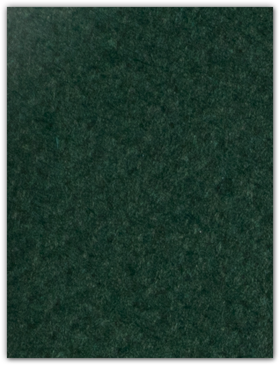 Hunter Green Felt 80lb 9 x 12 Two Pocket Folders with 4 Inch Round Corner Pockets