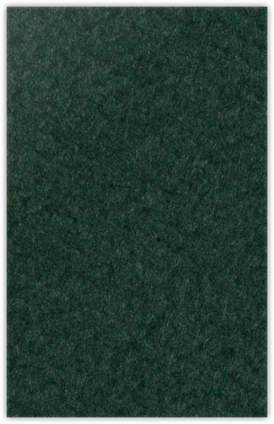 Hunter Green Felt 80lb 6 x 9 Two Pocket Half Size Folders with 3 Inch Pockets