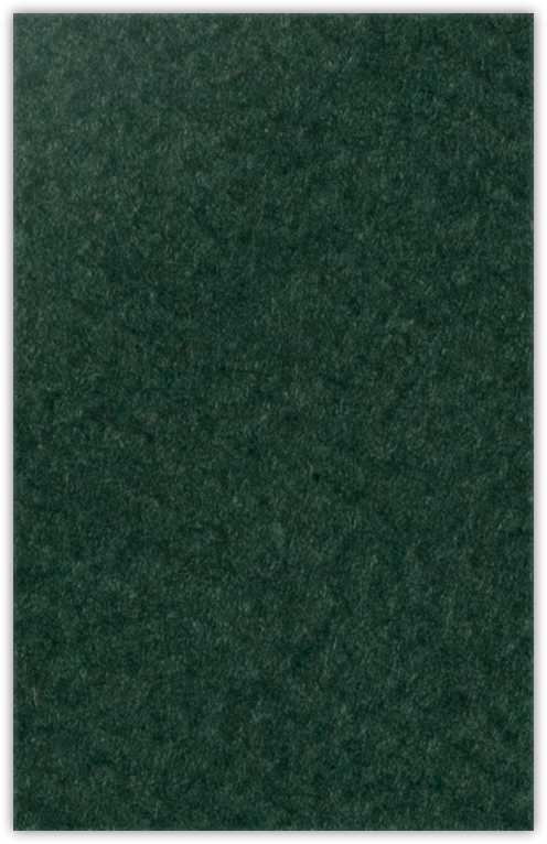 Hunter Green Felt 80lb 6 x 9 Two Pocket Half Size Folders with 3 Inch Pockets