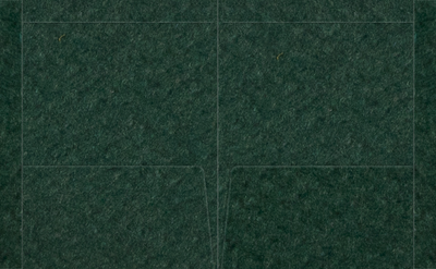 Hunter Green Felt 80lb 9 1/2 x 11 3/4 Two Pocket Folders with 4 1/2 Inch Pockets and 1 Inch Reinforced Top and Edges