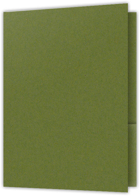 Jellybean Green Vellum 100lb 9 x 12 Two Pocket Folders with 4 Inch Pockets
