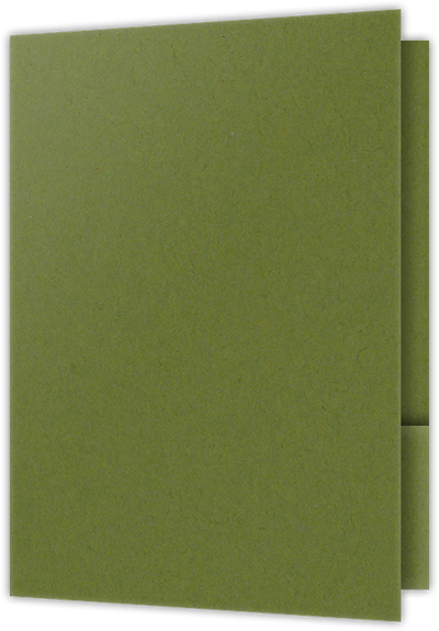 Jellybean Green Vellum 100lb 9 1/2 x 14 1/2 Two Pocket Legal Folders with 4 1/2 Inch Pockets