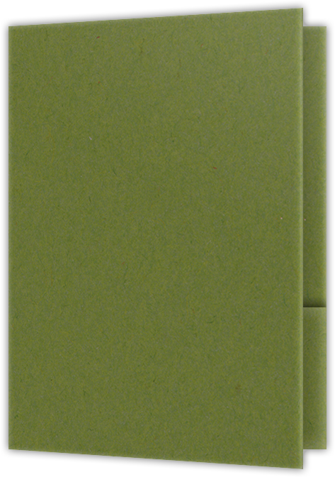 Jellybean Green Vellum 100lb 9 x 12 Two Pocket Folders with 4 Inch Curved Pockets