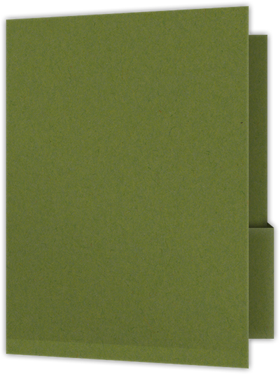 Jellybean Green Vellum 100lb 9 x 12 Two Pocket Folders with 4 1/4 Inch Deep Box Pockets and 1/4 Inch Expansion with Double Score Spine