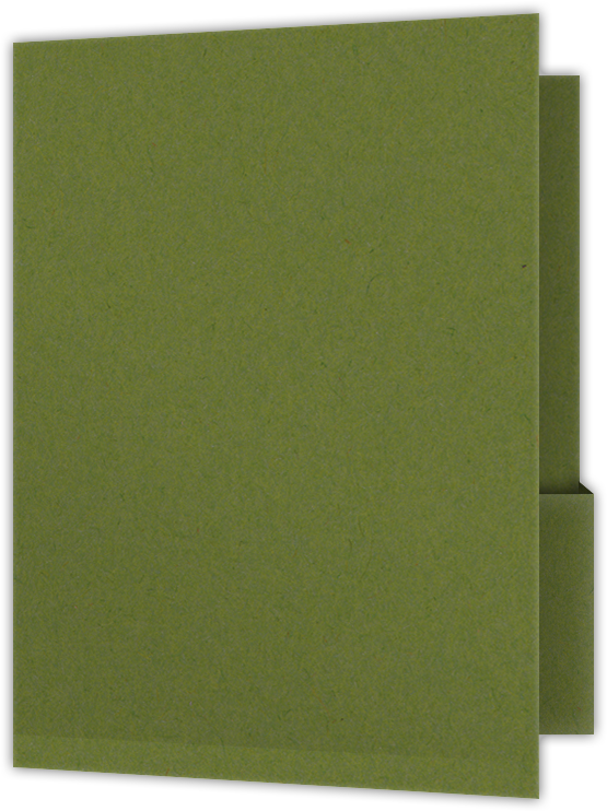 Jellybean Green Vellum 100lb 9 x 12 Two Pocket Folders with 4 1/4 Inch Deep Box Pockets and 1/4 Inch Expansion with Double Score Spine