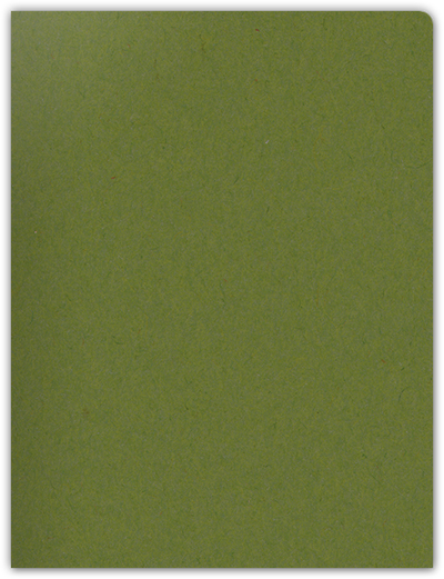 Jellybean Green Vellum 100lb 9 x 12 Two Pocket Round Corner Folders with 4 1/4 Inch Pocket