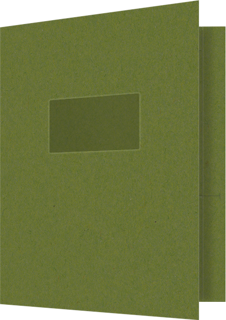 Jellybean Green Vellum 100lb 9 1/2 x 11 3/4 Two Pocket Folders with 4 1/2 Inch Pockets and 1 Inch Reinforced Top and Edges