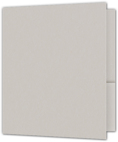 Natural Smooth 80lb 9 x 12 Two Pocket Folders with 4 Inch Round Corner Pockets