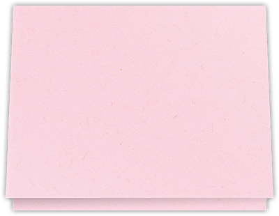 Pink Lemonade Vellum 100lb 9 1/2 x 12 Landscape or Portrait Certificate Holders with Square Corner Slits (Holds 8 1/2 x 11 Certificate)