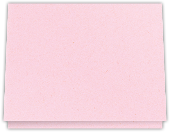 Pink Lemonade Vellum 100lb 9 1/2 x 12 Landscape or Portrait Certificate Holders with Square Corner Slits (Holds 8 1/2 x 11 Certificate)