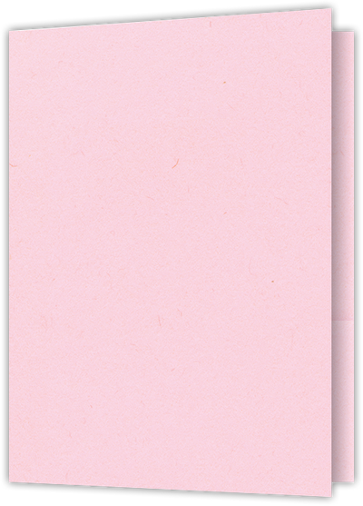 Pink Lemonade Vellum 100lb 9 x 12 Two Pocket Folders with 4 Inch Pockets
