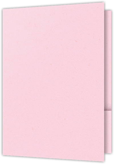Pink Lemonade Vellum 100lb 9 1/2 x 14 1/2 Two Pocket Legal Folders with 4 1/2 Inch Pockets