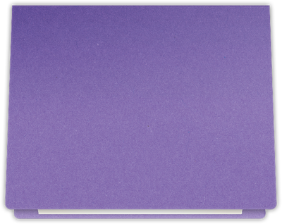 Grape Jelly Vellum 100lb 9 1/2 x 12 Landscape or Portrait Certificate Holders with Rounded Corner Slits