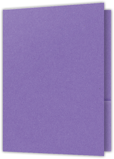 Grape Jelly Vellum 100lb 9 x 12 Two Pocket Folders with 4 Inch Pockets