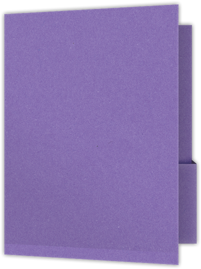 Grape Jelly Vellum 100lb 9 x 12 Two Pocket Folders with 4 1/4 Inch Deep Box Pockets and 1/4 Inch Expansion with Double Score Spine