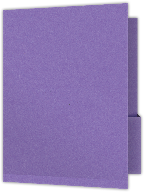 Grape Jelly Vellum 100lb 9 x 12 Two Pocket Folders with 4 1/4 Inch Deep Box Pockets and 1/4 Inch Expansion with Double Score Spine