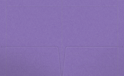 Grape Jelly Vellum 100lb 9 1/2 x 11 3/4 Two Pocket Folders with 4 1/2 Inch Pockets and 1 Inch Reinforced Top and Edges