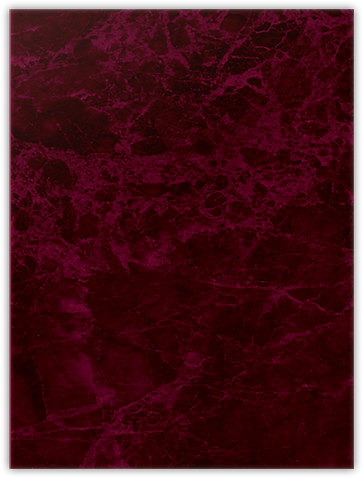 Burgundy Semi-Gloss 14pt C1S 9 x 12 Two Pocket Folders with 4 Inch Pockets