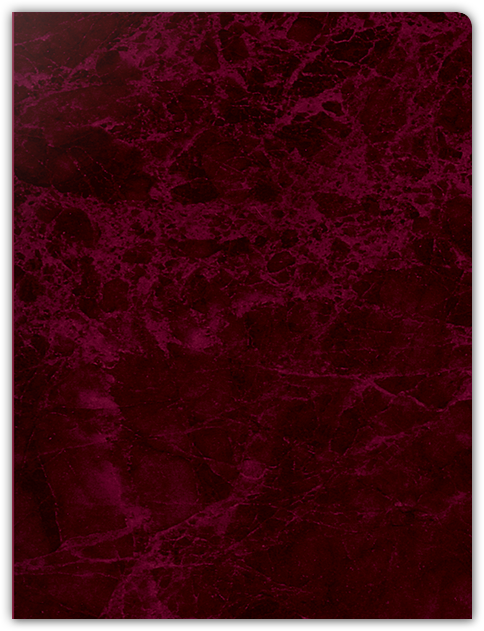 Burgundy Semi-Gloss 14pt C1S 9 x 12 Two Pocket Round Corner Folders with 4 1/4 Inch Pocket