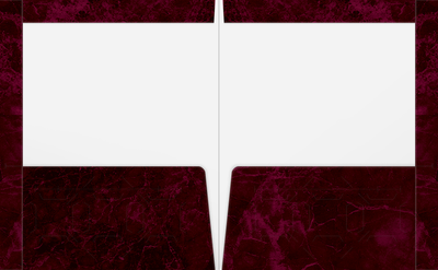 Burgundy Semi-Gloss 14pt C1S 9 1/2 x 11 3/4 Two Pocket Folders with 4 1/2 Inch Pockets and 1 Inch Reinforced Top and Edges