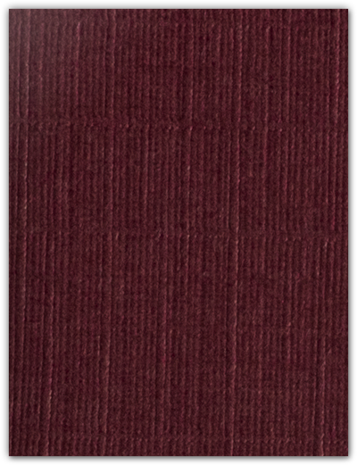 Burgundy Linen 80lb 9 x 12 Two Pocket Folders with 4 Inch Round Corner Pockets