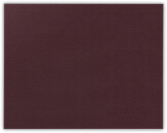 Merlot Linen 100lb 9 1/2 x 12 Landscape or Portrait Certificate Holders with Square Corner Slits (Holds 8 1/2 x 11 Certificate)