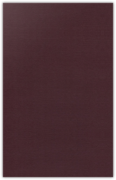 Merlot Linen 100lb 6 x 9 Two Pocket Half Size Folders with 3 Inch Pockets