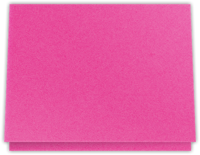 Razzle Berry Vellum 100lb 9 1/2 x 12 Landscape or Portrait Certificate Holders with Square Corner Slits (Holds 8 1/2 x 11 Certificate)