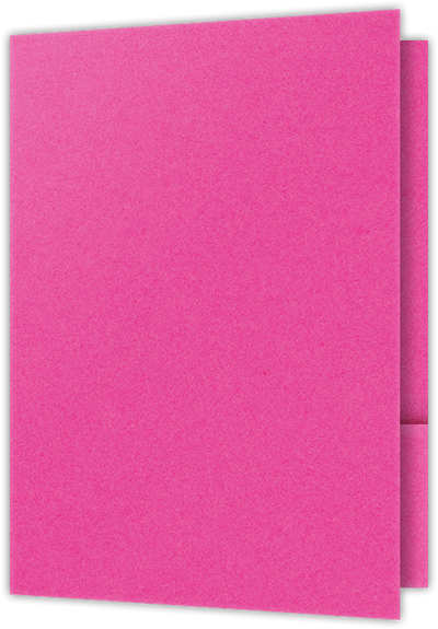 Razzle Berry Vellum 100lb 9 1/2 x 14 1/2 Two Pocket Legal Folders with 4 1/2 Inch Pockets