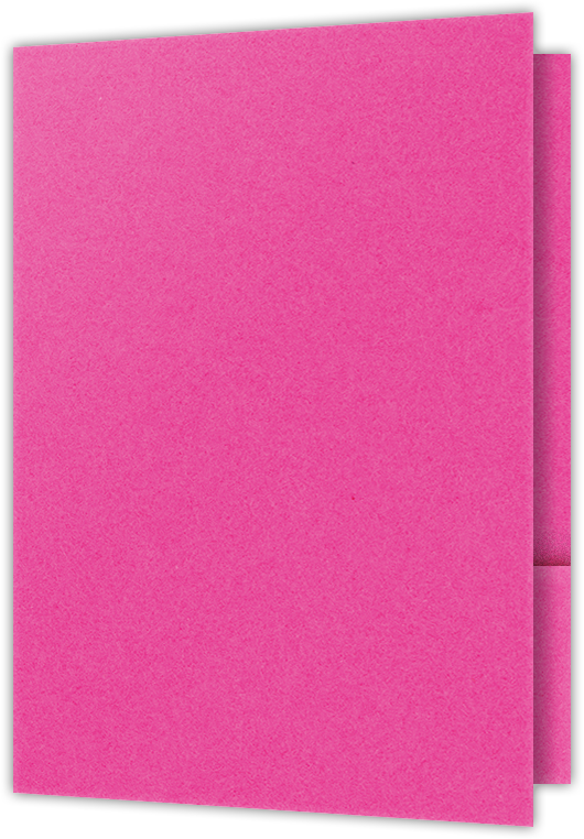Razzle Berry Vellum 100lb 9 1/2 x 14 1/2 Two Pocket Legal Folders with 4 1/2 Inch Pockets
