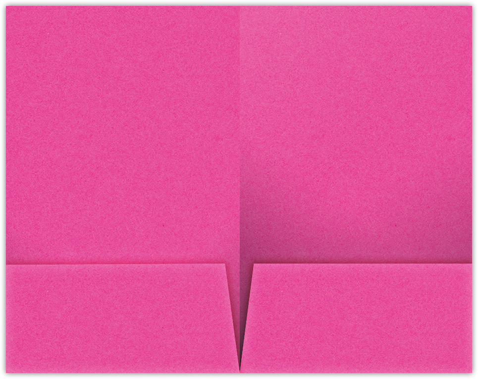 Razzle Berry Vellum 100lb 9 1/2 x 14 1/2 Two Pocket Legal Folders with 4 1/2 Inch Pockets